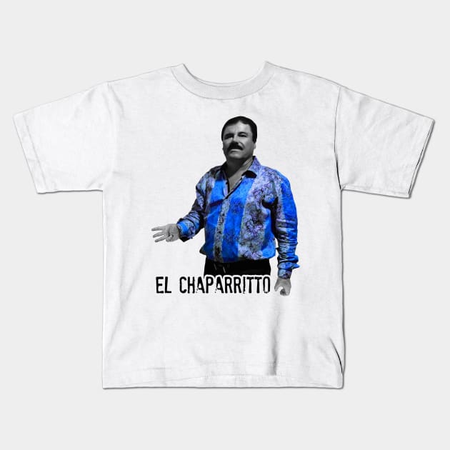 El Chapo Flash Signs Kids T-Shirt by darklordpug